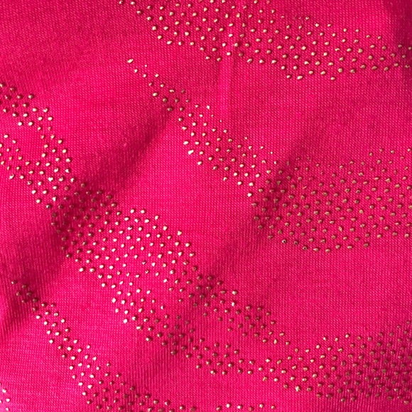 Small pink and gold tank top - Picture 3 of 5